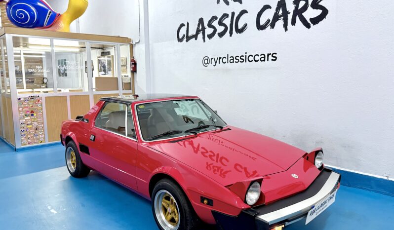 
								Fiat X1/9 Bertone full									